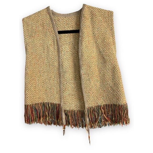 Arlanda Design Inc. Soft Tribal Vest with Fringe - Picture 1 of 5